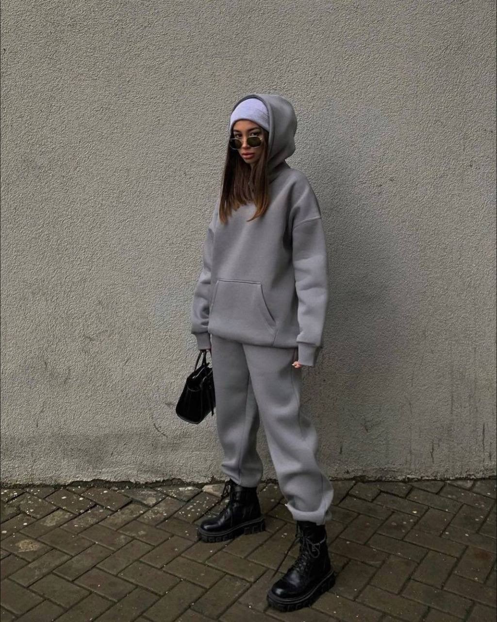 костюм на флисе,спортивный костюм женский на флисе,костюм спортивный женский оверсайз,спортивный костюм оверсайз теплый,теплый костюм