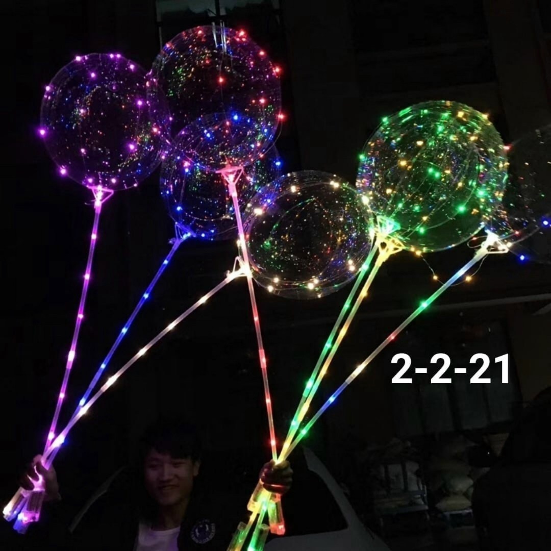 светящиеся шары,светодиодные шары,бобо шары,шар светящийся,светящиеся воздушные шары
