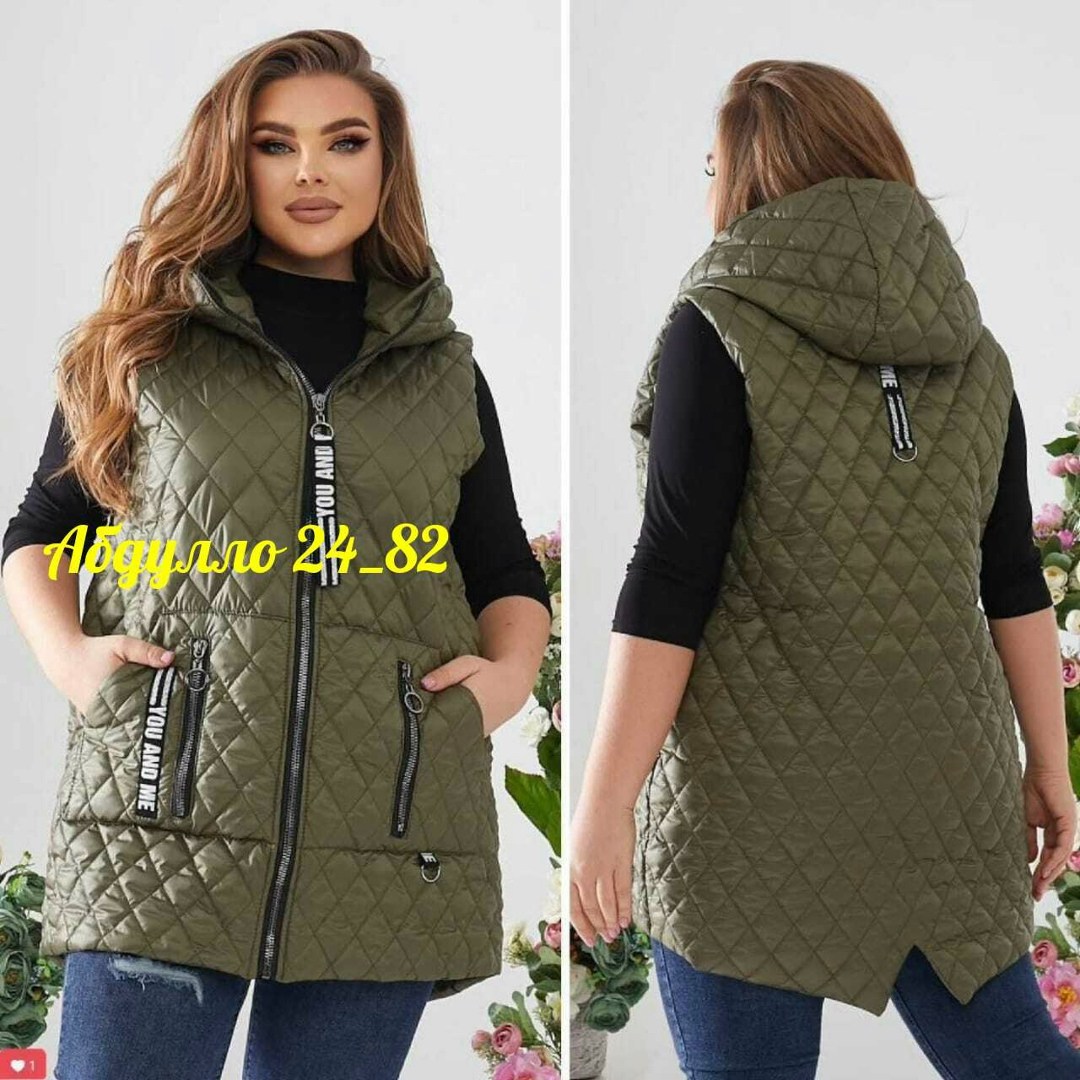 женская жилетка больших размеров,стеганый жилет больших размеров,жилетка женская демисезонная,теплый жилет,демисезонная жилетка