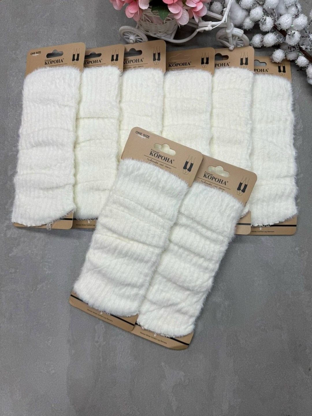 пушистые гетры,гетры женские,вязаные гетры,гетры теплые шерстяные,вязаные белые гетры