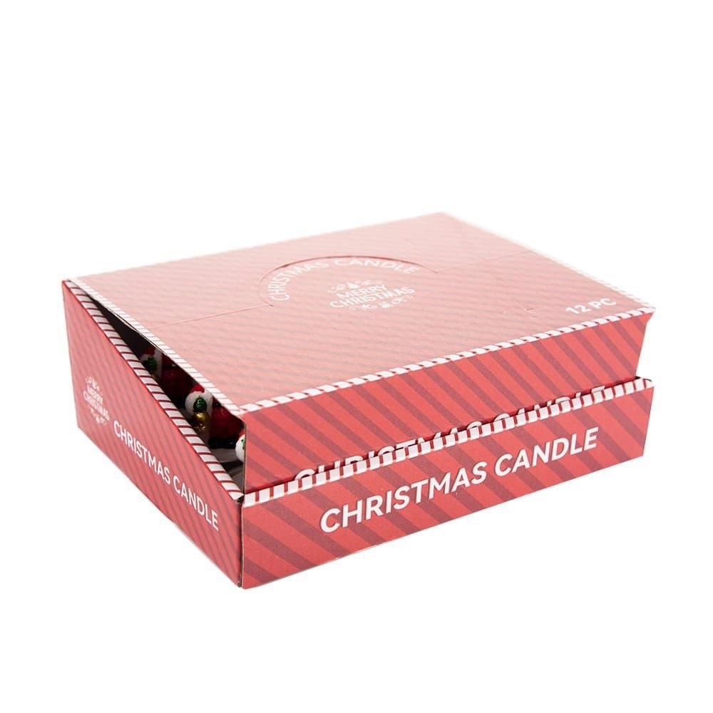 набор новогодних свечей,cвечи новогодние,украшение новогоднее елка,новогодние свечи елочки,свеча елка