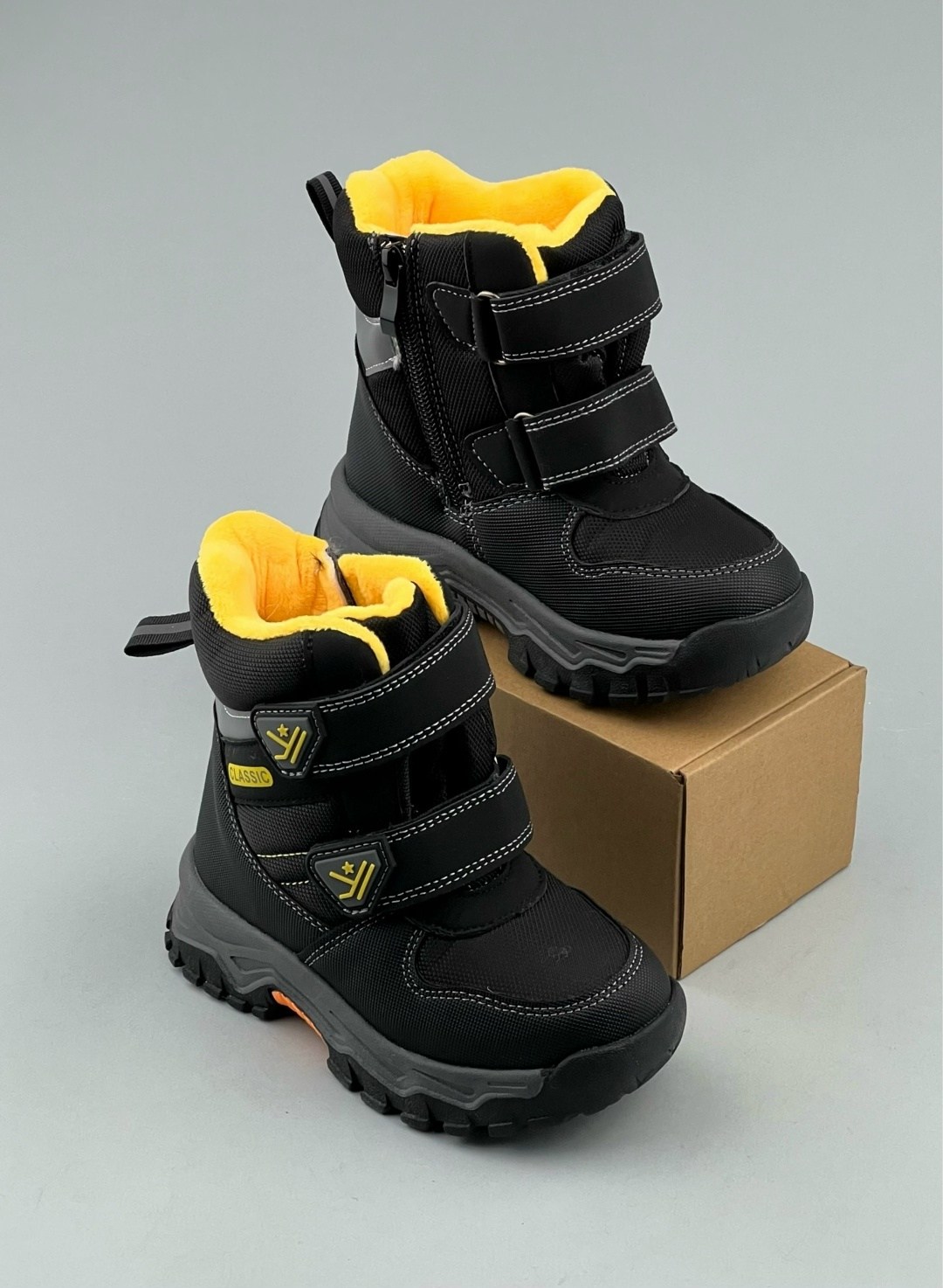 капика зимняя  для мальчика мембрана,ботинки для мальчика,,ботинки детские,детская