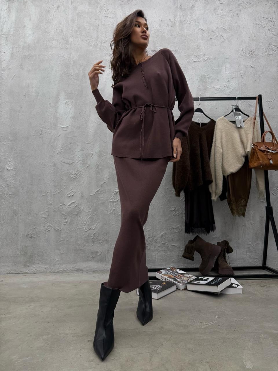 трикотажный костюм с юбкой офис вязаный,трикотажный костюм с юбкой,стильный женский трикотажный костюм с юбкой,трикотажный костюм,женский трикотажный костюм с юбкой