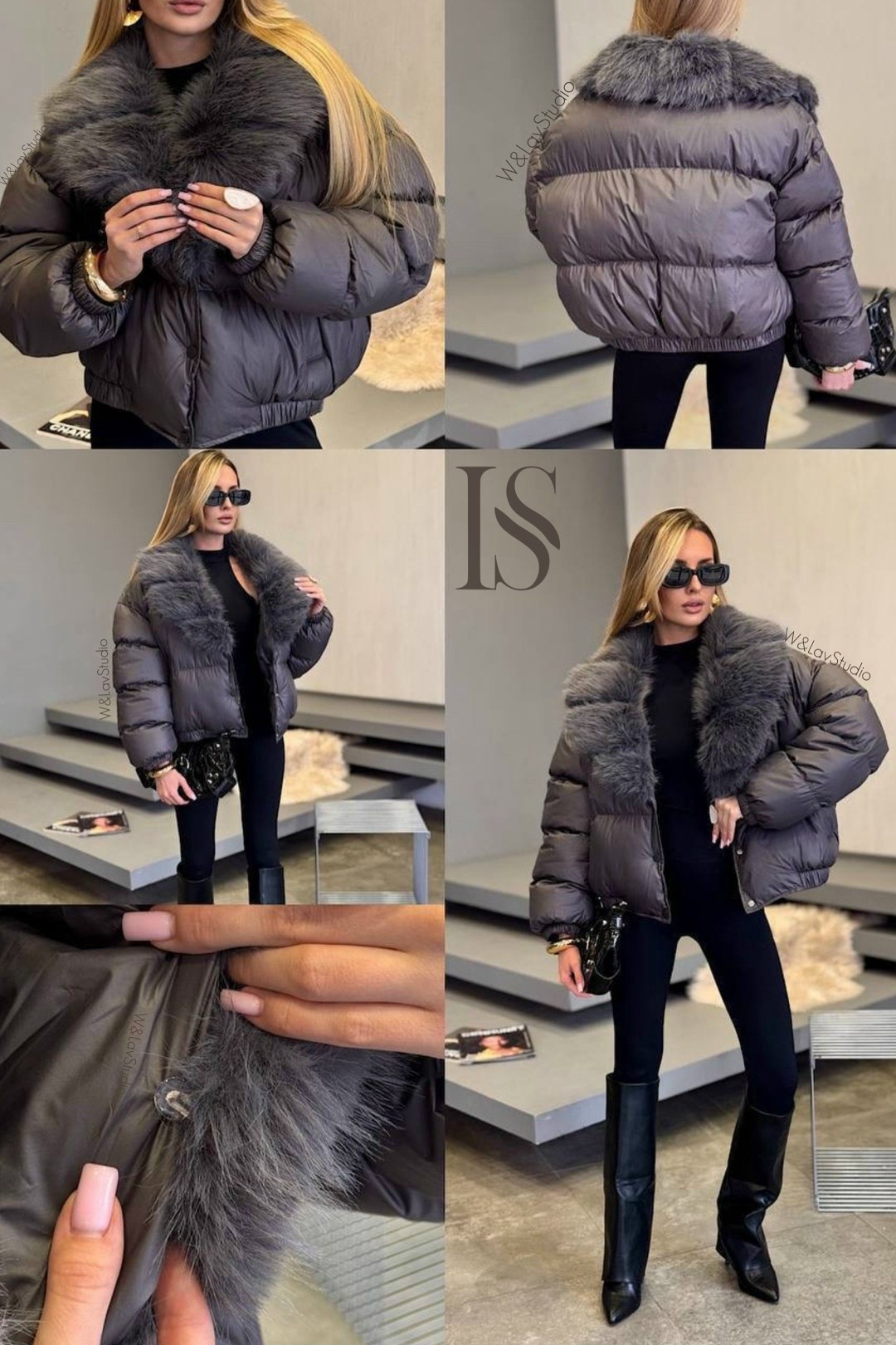 зимние куртки,пуховик с мехом,пуховик с натуральным мехом,пуховик,зимняя куртка-пуховик с натуральным мехом