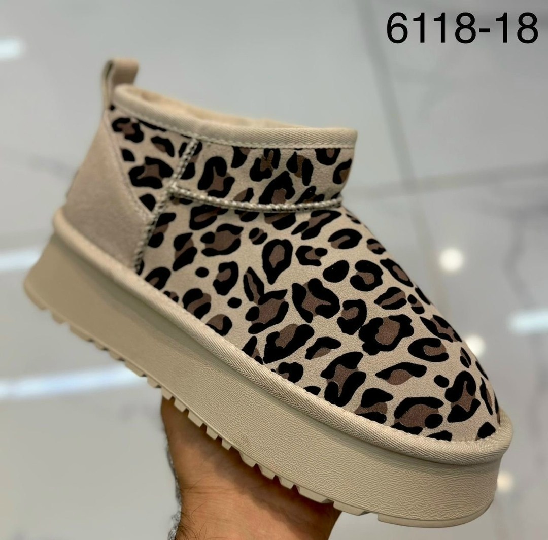 угги женские,угги леопардовые короткие на платформе,угги леопардовые женские зимние o`shade,леопардовые угги,угги