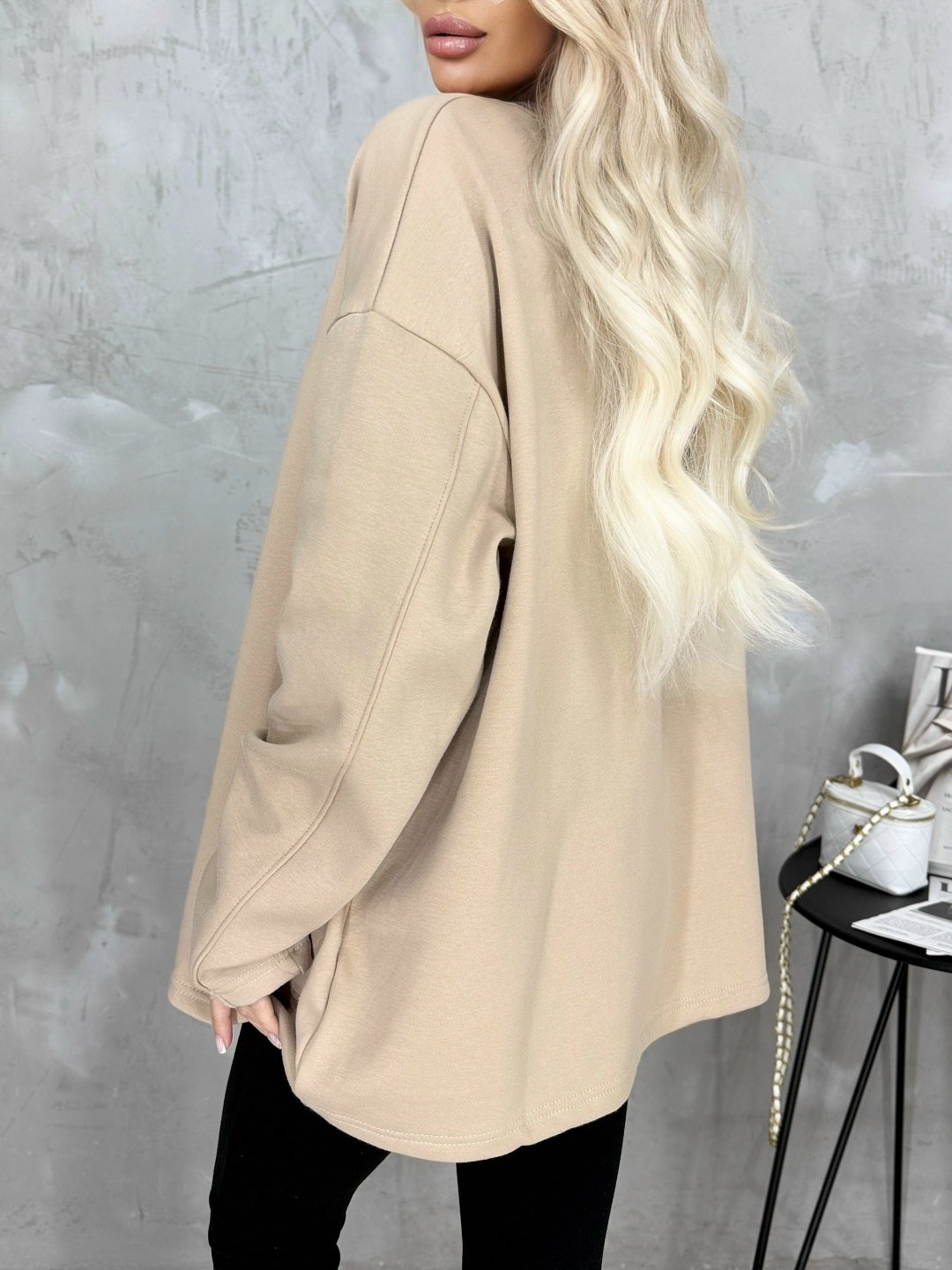 повседневный свитшот,свитшот оверсайз,свитшот бежевый,оверсайз свитшоты,свитшот женский оверсайз