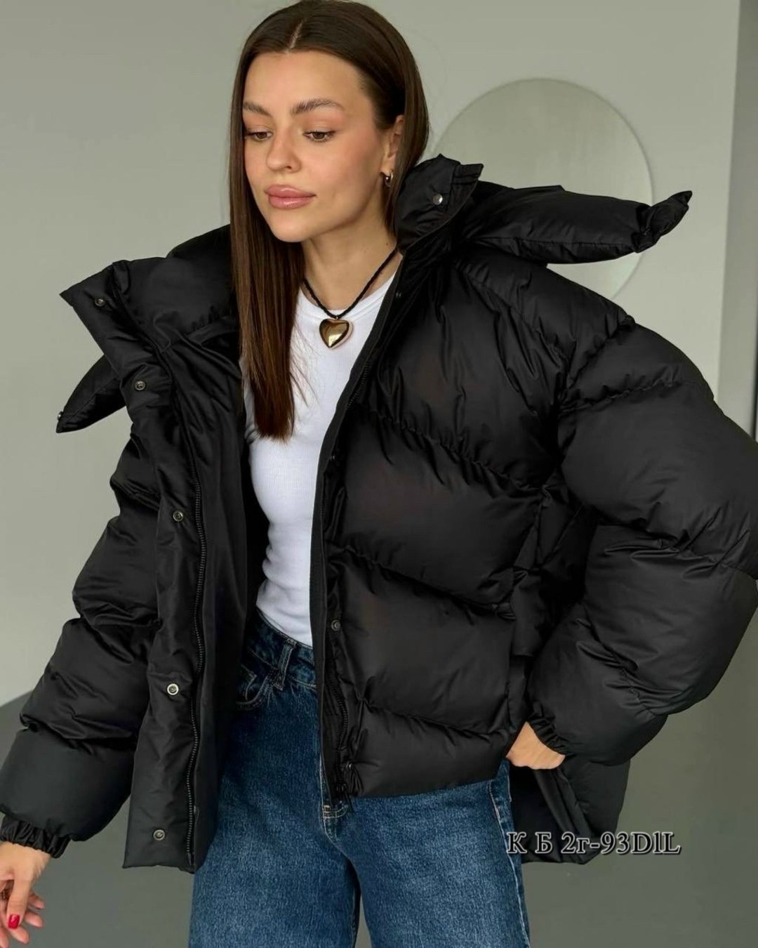 пуховик оверсайз,куртка оверсайз,объемный пуховик,серый женский пуховик оверсайз,куртка оверсайз зимняя
