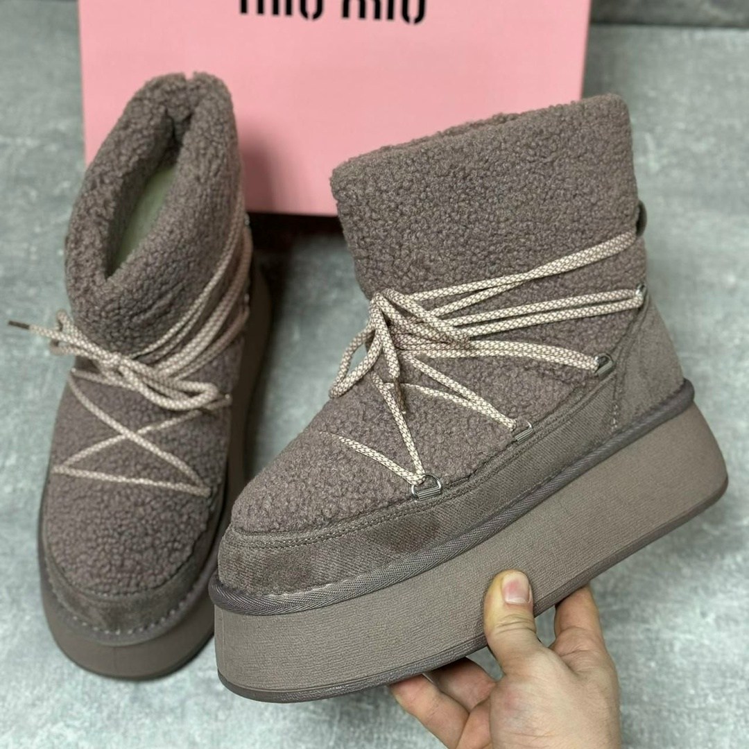 угги женские,,женские зимние угги с шнурками,угги,угги женские зимние натуральные короткие на платформе со шнурками луноходы