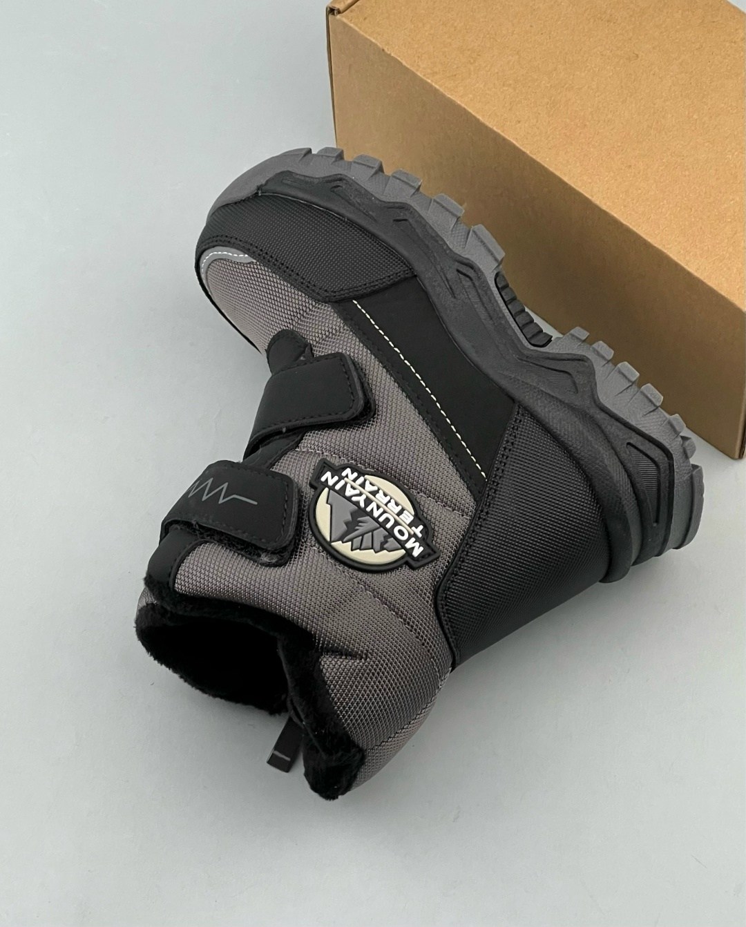 капика зимняя  для мальчика мембрана,ботинки для мальчика,,ботинки детские,детская