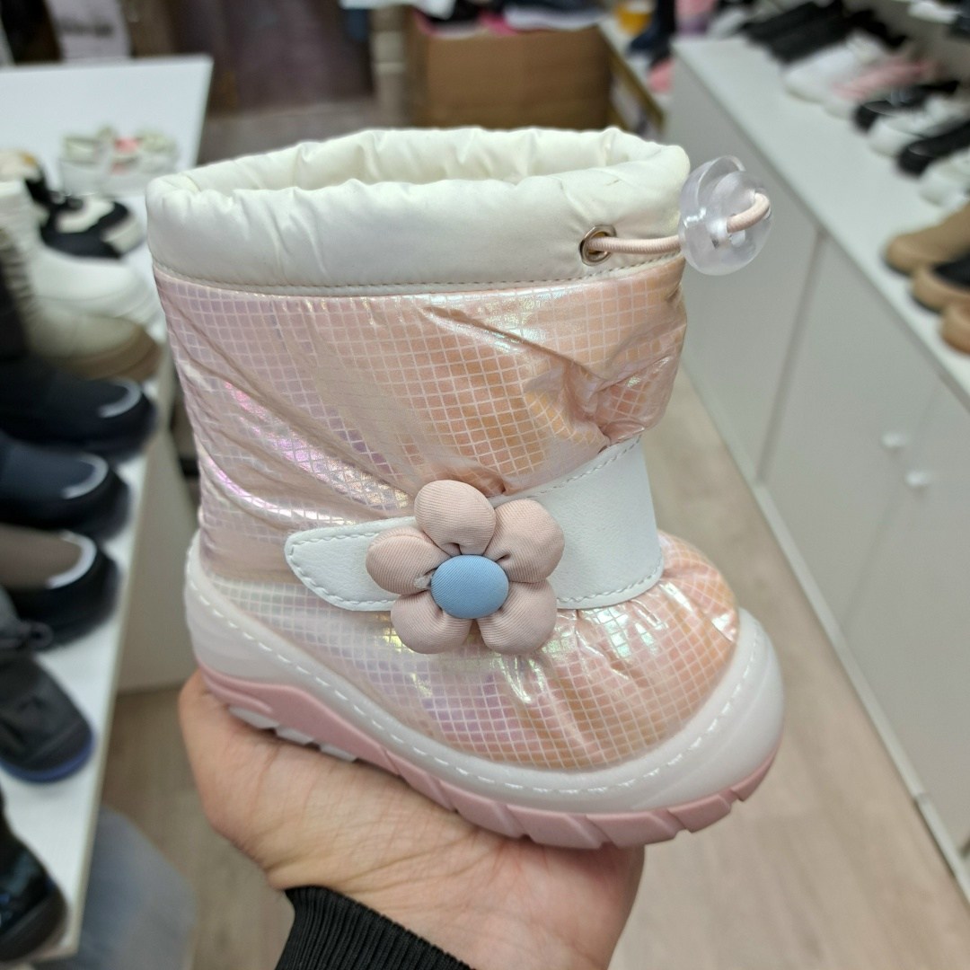 tom miki сапоги зимние детские,дутики зимние том.м т-10306-b,дутики детские,сапоги дутики tom&miki размер 28 розовый,дутики tom&miki