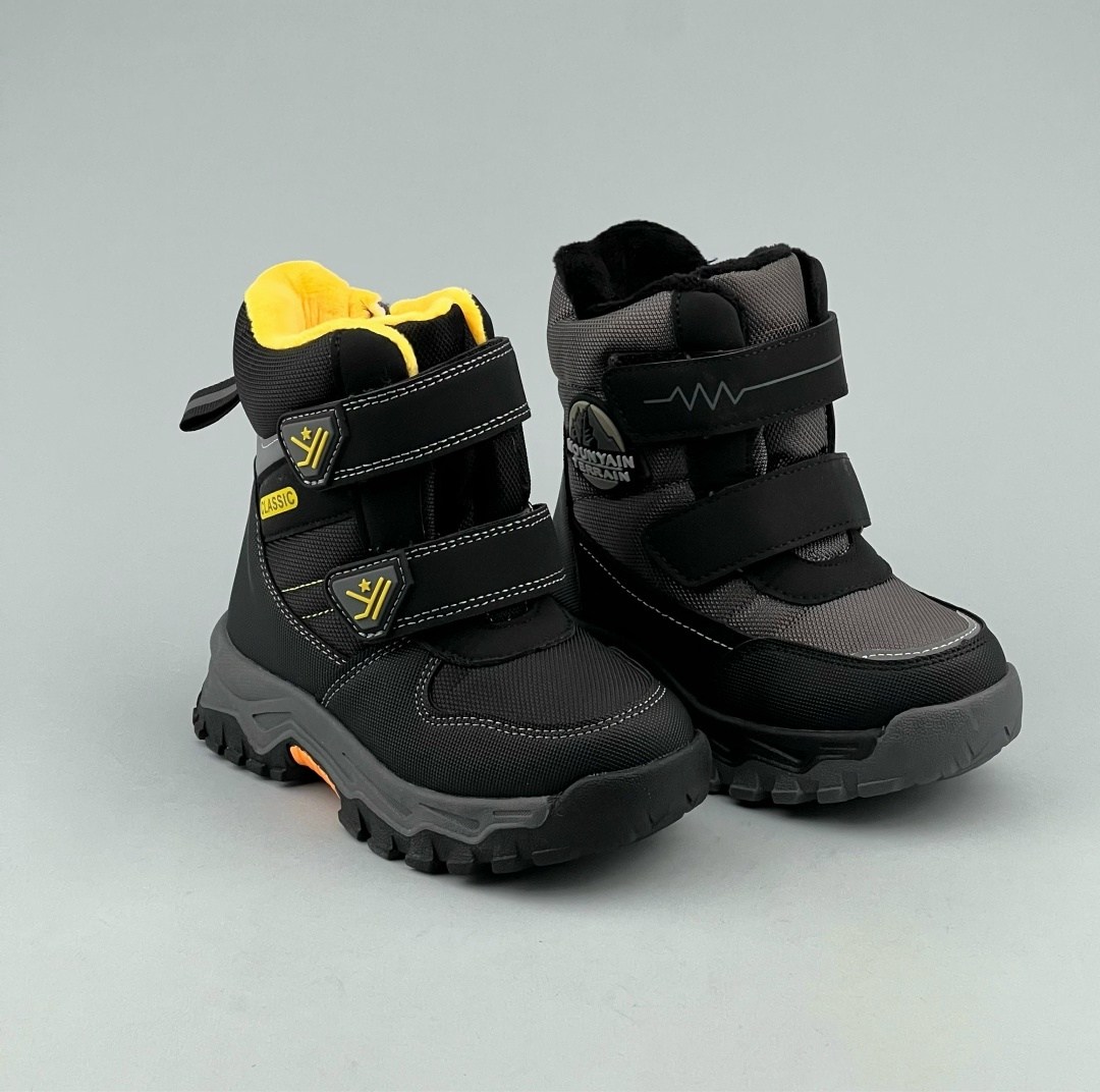 капика зимняя  для мальчика мембрана,ботинки для мальчика,,ботинки детские,детская