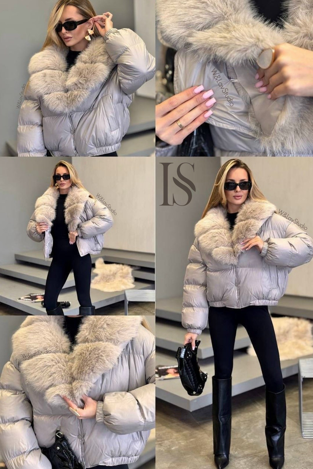 зимние куртки,пуховик с мехом,пуховик с натуральным мехом,пуховик,зимняя куртка-пуховик с натуральным мехом