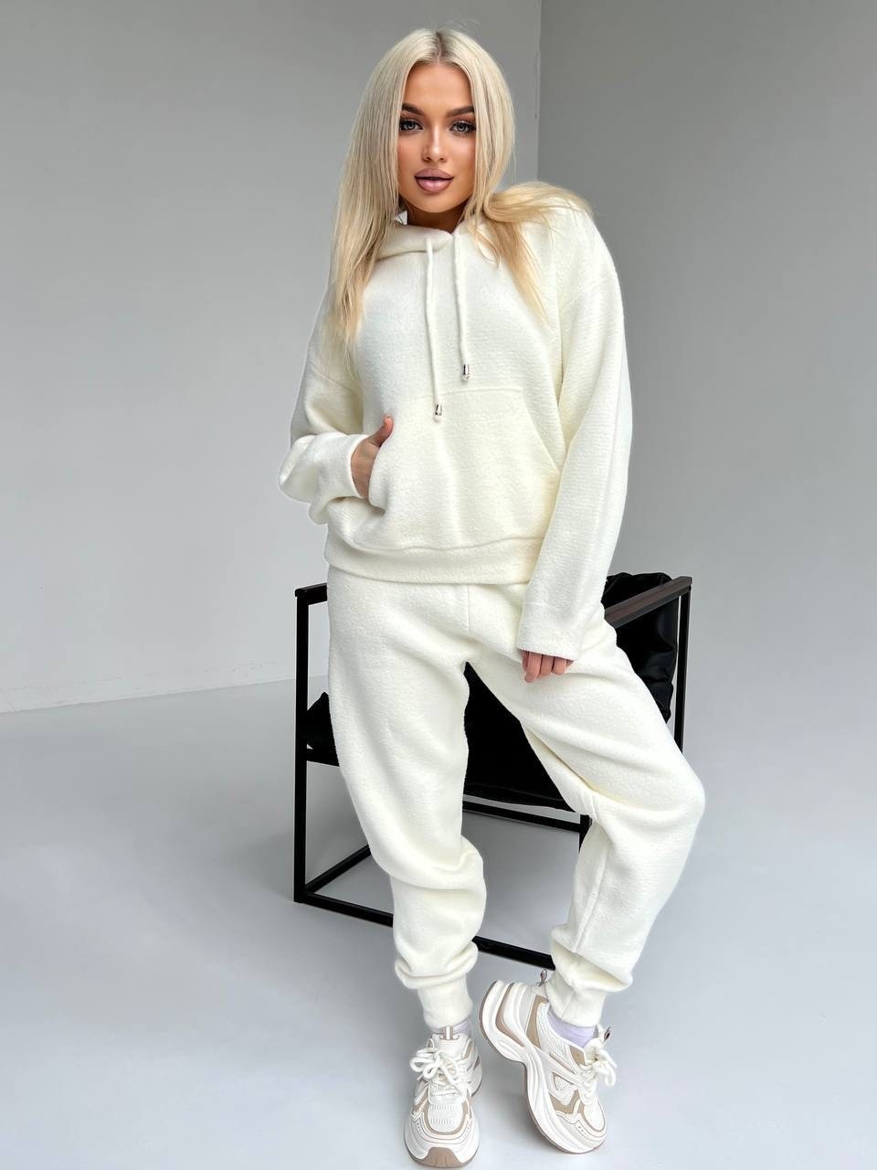 костюм женский,костюм молочный,костюм на флисе,костюм женский трехнитка,костюм теплый