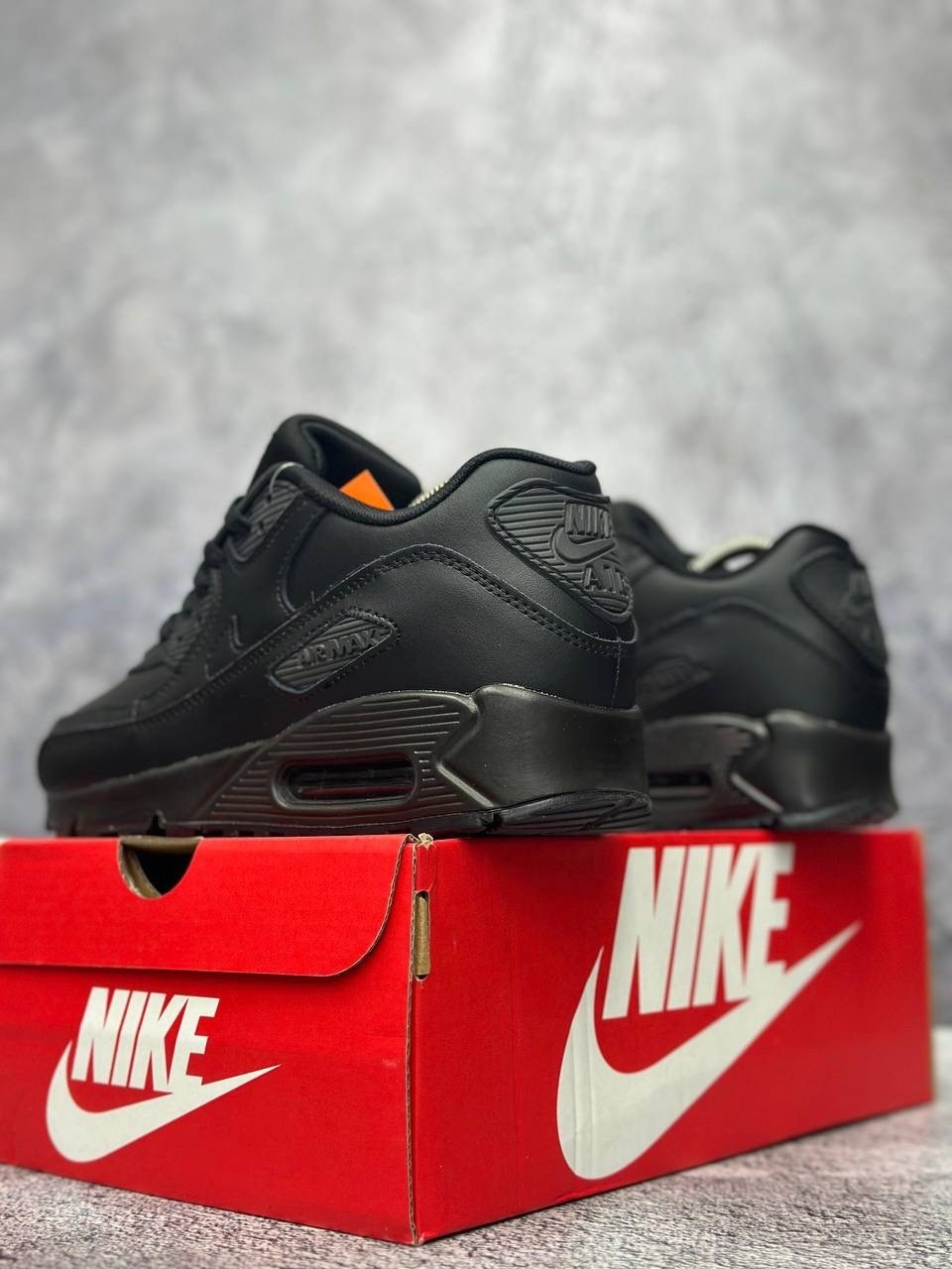 nike air max 90 leather,nike air max 90 black,кроссовки nike air max 90 leather black,nike air max 90 черные,кроссовки nike air max 90 leather
