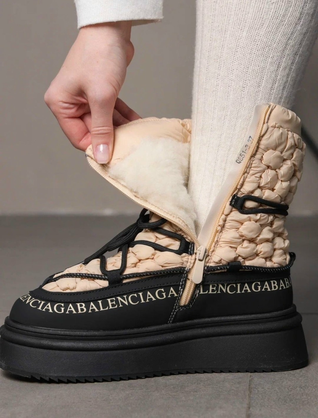ботинки луноходы баленсиага,,женские дутики, дутики,дутики баленсиага