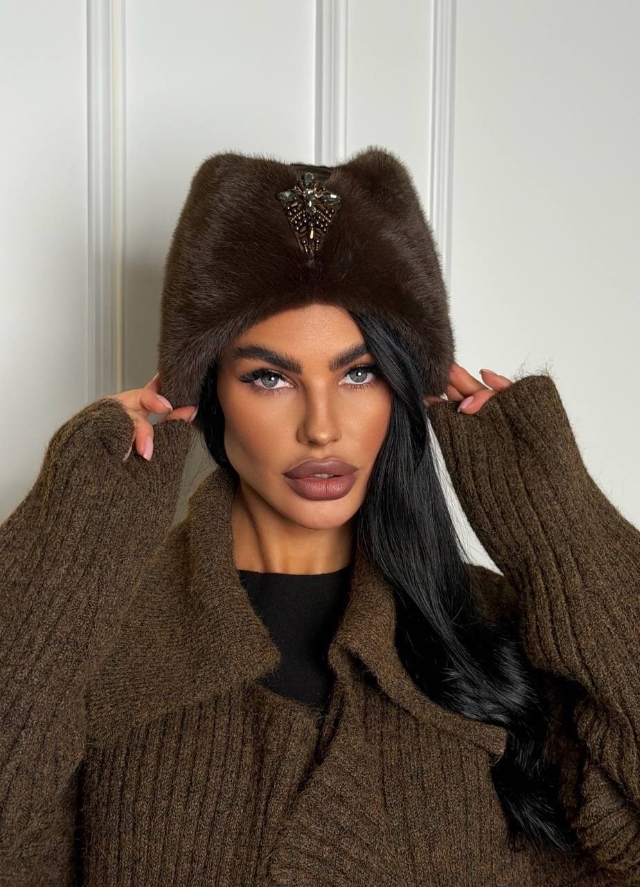 меховая шапка,шапка женская меховая,шапка женская,стильная шапка,женские меховые