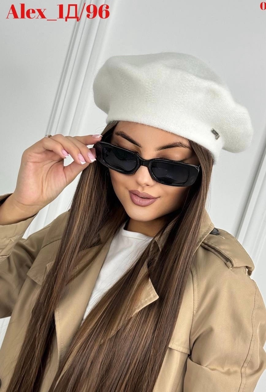 женский берет,берет женский зимний,берет из ангоры,берет,берет классический