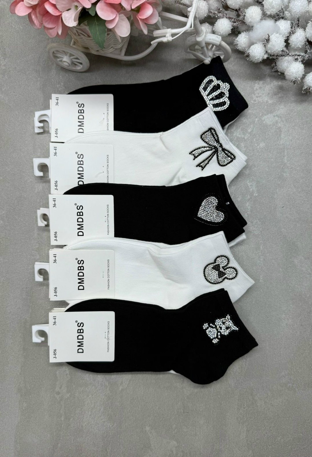 носки женские,носки женские 10 пар,комплект носки женские,носки со стразами,носки женские со стразами