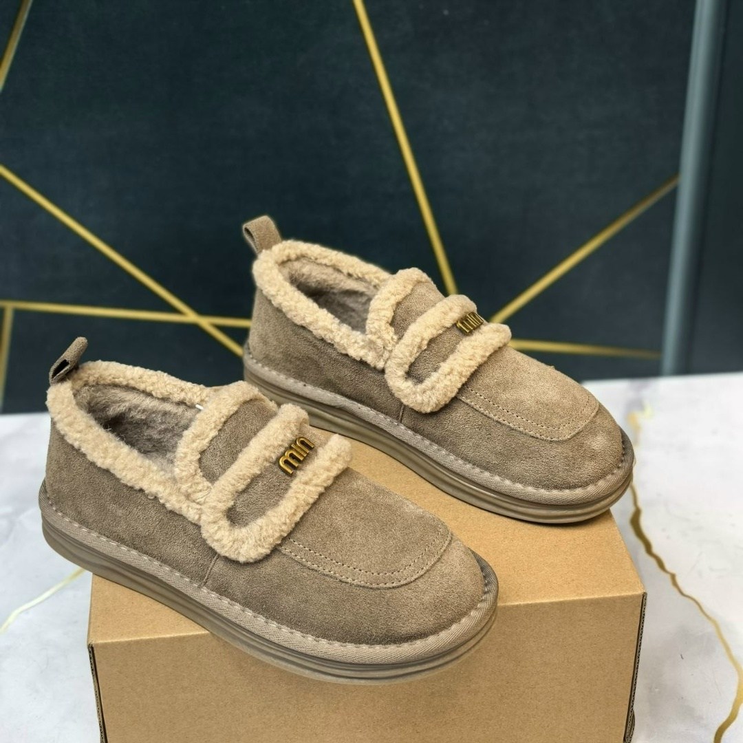 , женская,теплая ,лоферы с мехом,зимняя