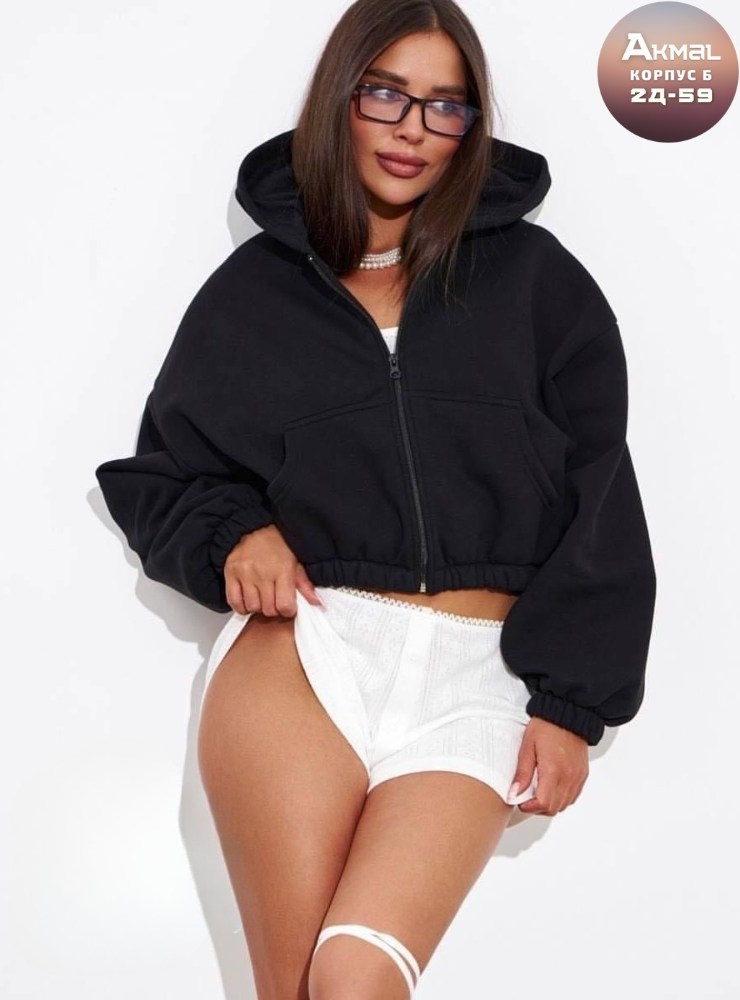 женская толстовка,женская кофта,толстовка на флисе,худи укороченная,худи на флисе