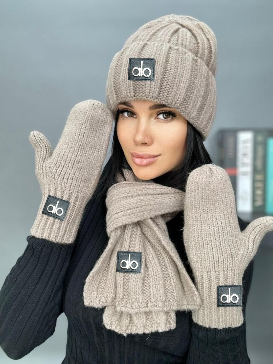 комплект шапка шарф варежки,комплект шапок,шапка и шарф комплект,вязаный комплект из шапки,комплект шапка снуд