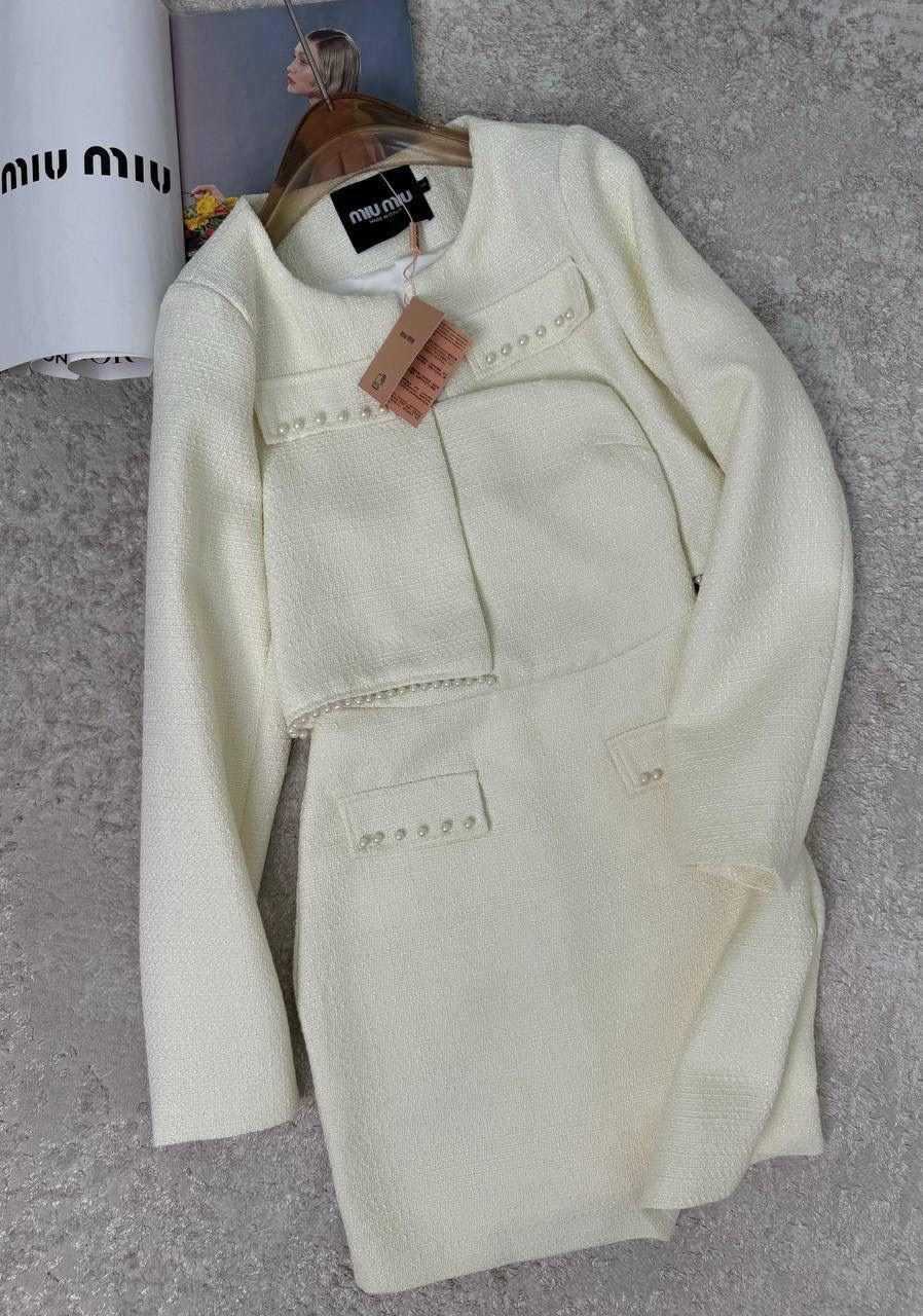 твидовый костюм,твидовый костюм юбка и жакет,твидовый костюм с юбкой,твидовый костюм юбка и укороченный жакет,твидовый костюм lichi