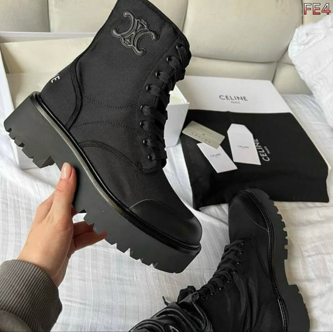 ботинки celine женские,celine ботинки,ботинки celine женские на шнуровке,celine женские кожаные ботинки premium,ботинки celine 2025