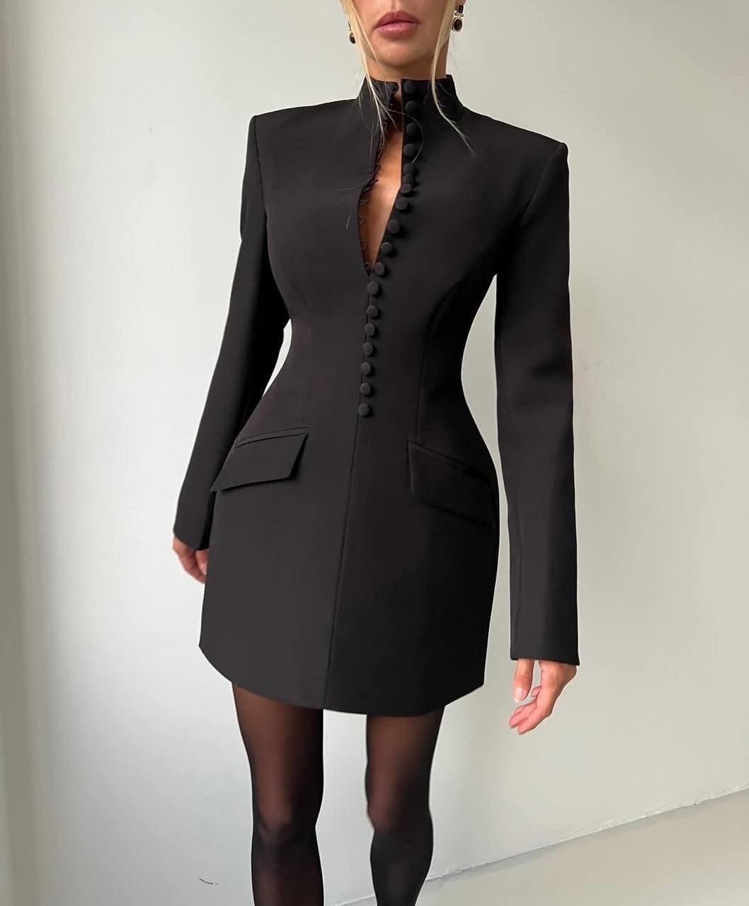 платья мини,платье-пиджак,черное платье жакет,платье женская,платье