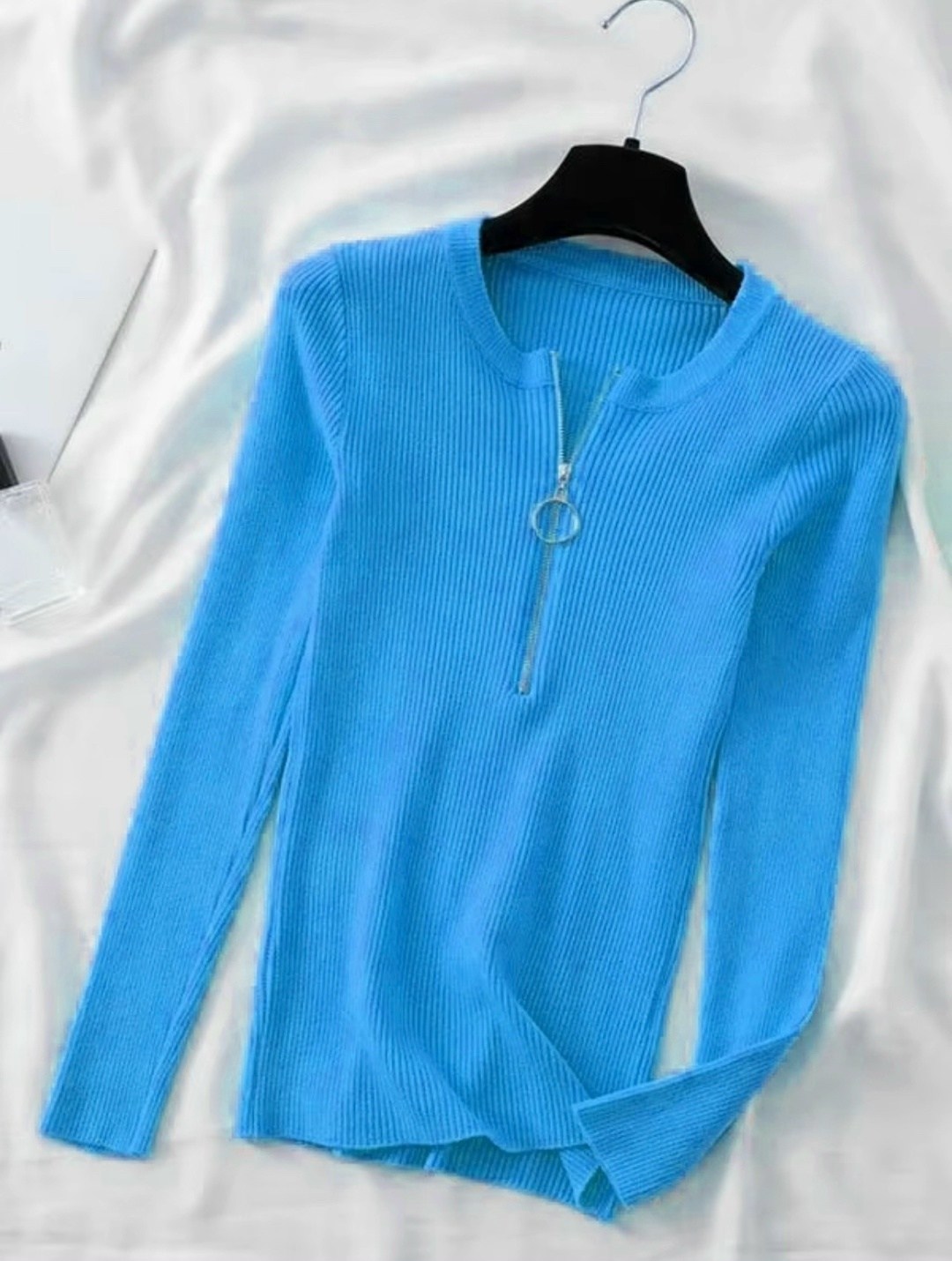 свитер женский белый,кофта женская,повседневный джемпер,женский вязаный свитер на молнии,женские джемпера