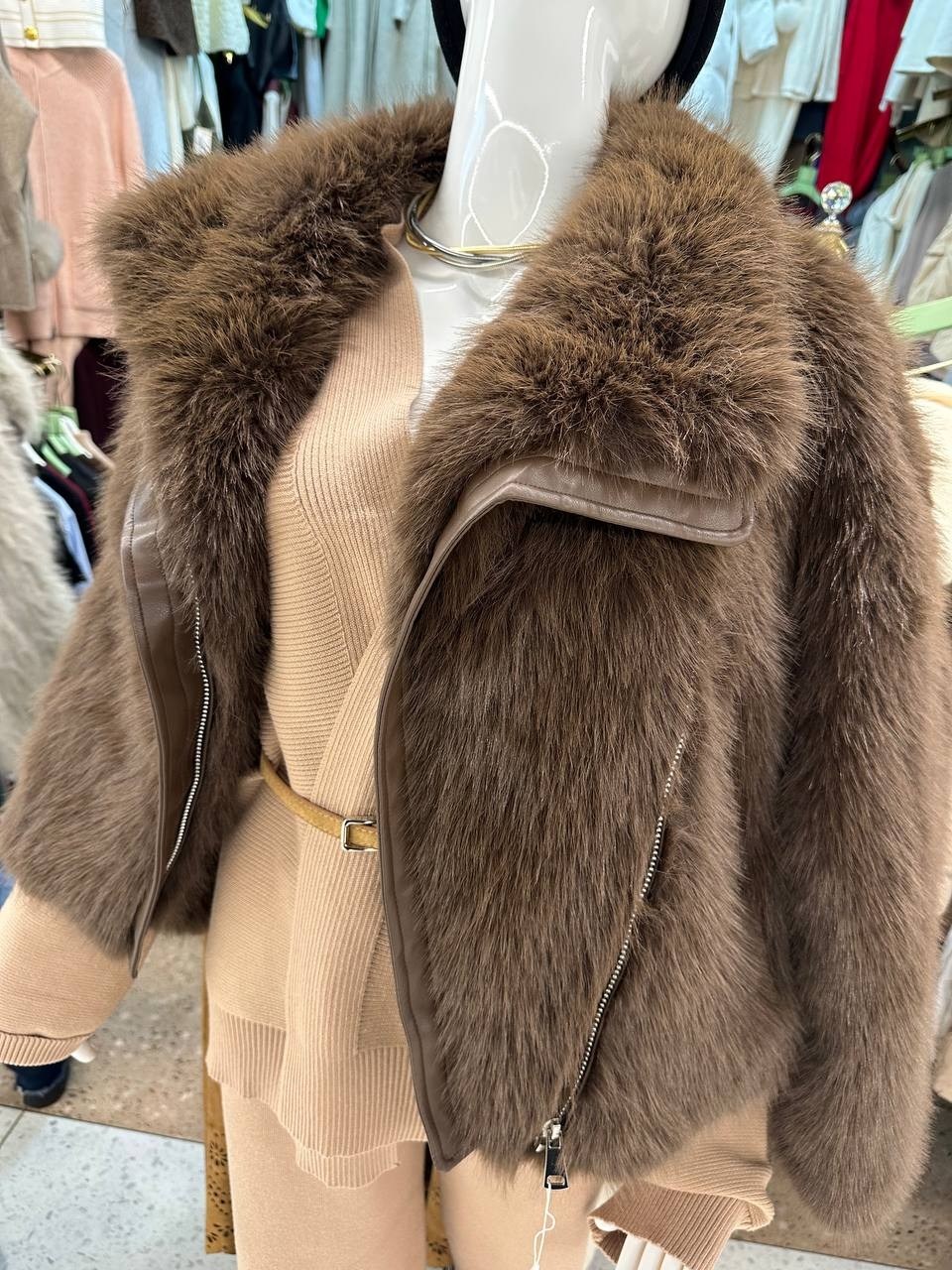 шубка,шуба короткая,женская шуба,дубленка меховая полушубок зимняя оверсайз zhukova lux