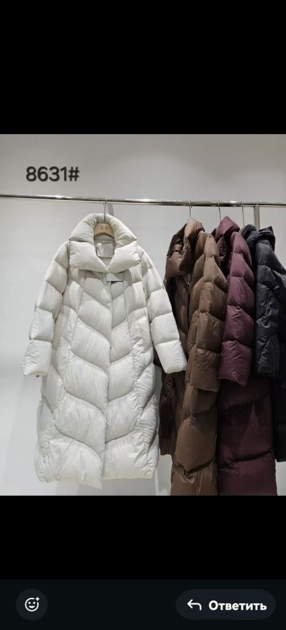 модный простой длинный пуховик с капюшоном,длинные пуховики,женский пуховик,женский пуховик на утином пуху,женский длинный пуховик с капюшоном