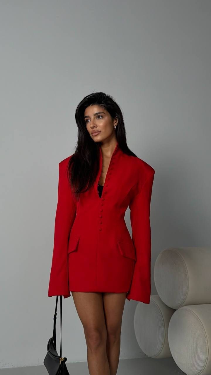 платье-пиджак,платье пиджак красное,платье-пиджак вечернее нарядное мини,женский костюм,красное платье мини
