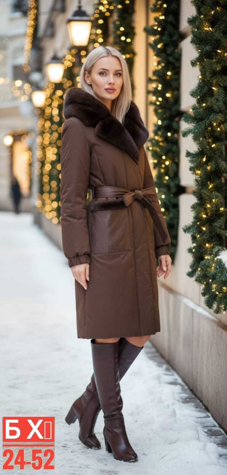 длинное зимнее пальто с мехом норки bomfurs,пальто женское зимнее с норкой натуральной люкс класса,зимнее пальто с меховым воротником,пальто женское,зимнее пальто