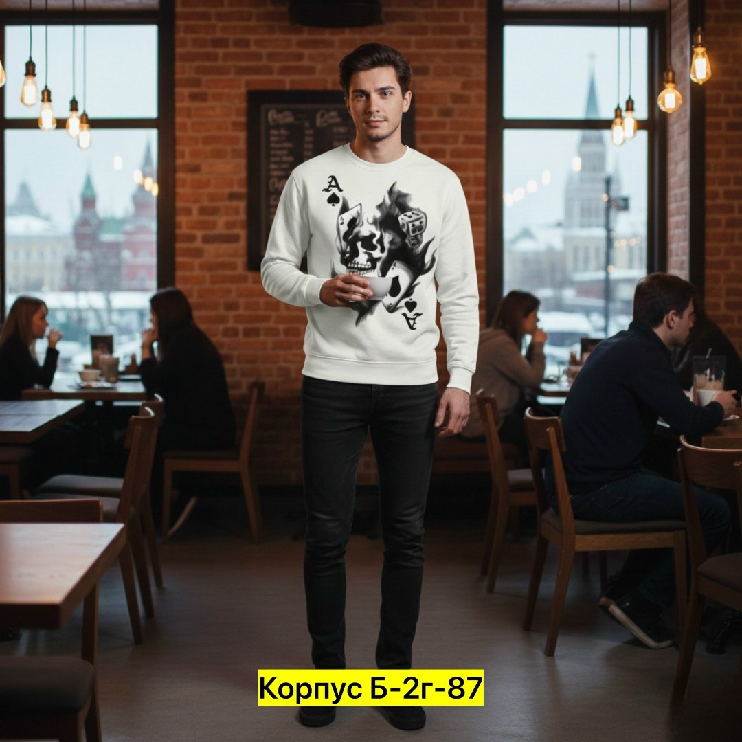 классический свитшот,мужские свитшоты,толстовки свитшот,свитшот с принтом,мужской классический свитшот