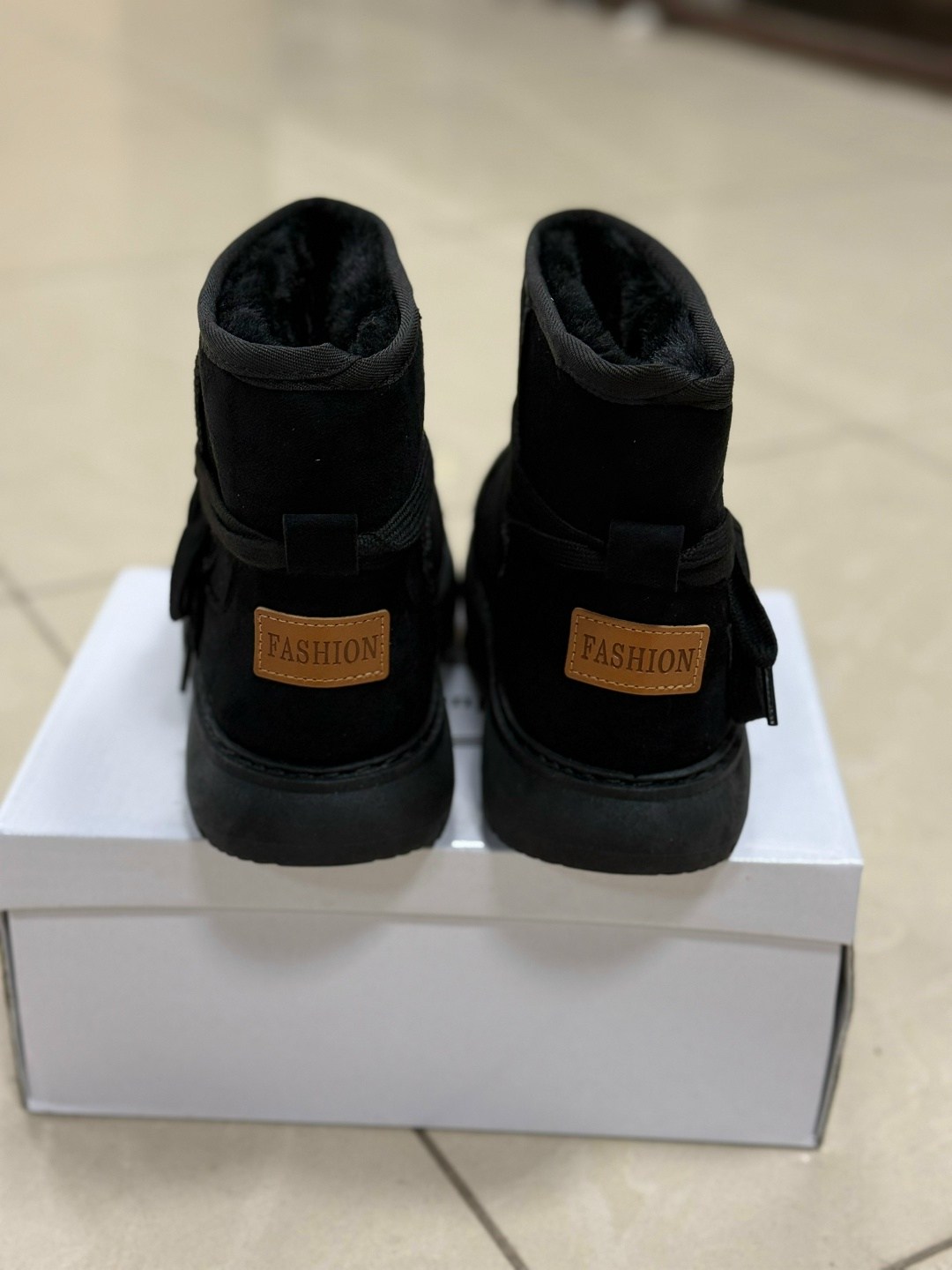 угги зимние с мехом на завязках valentina wang,женские угги,, женская,дутики