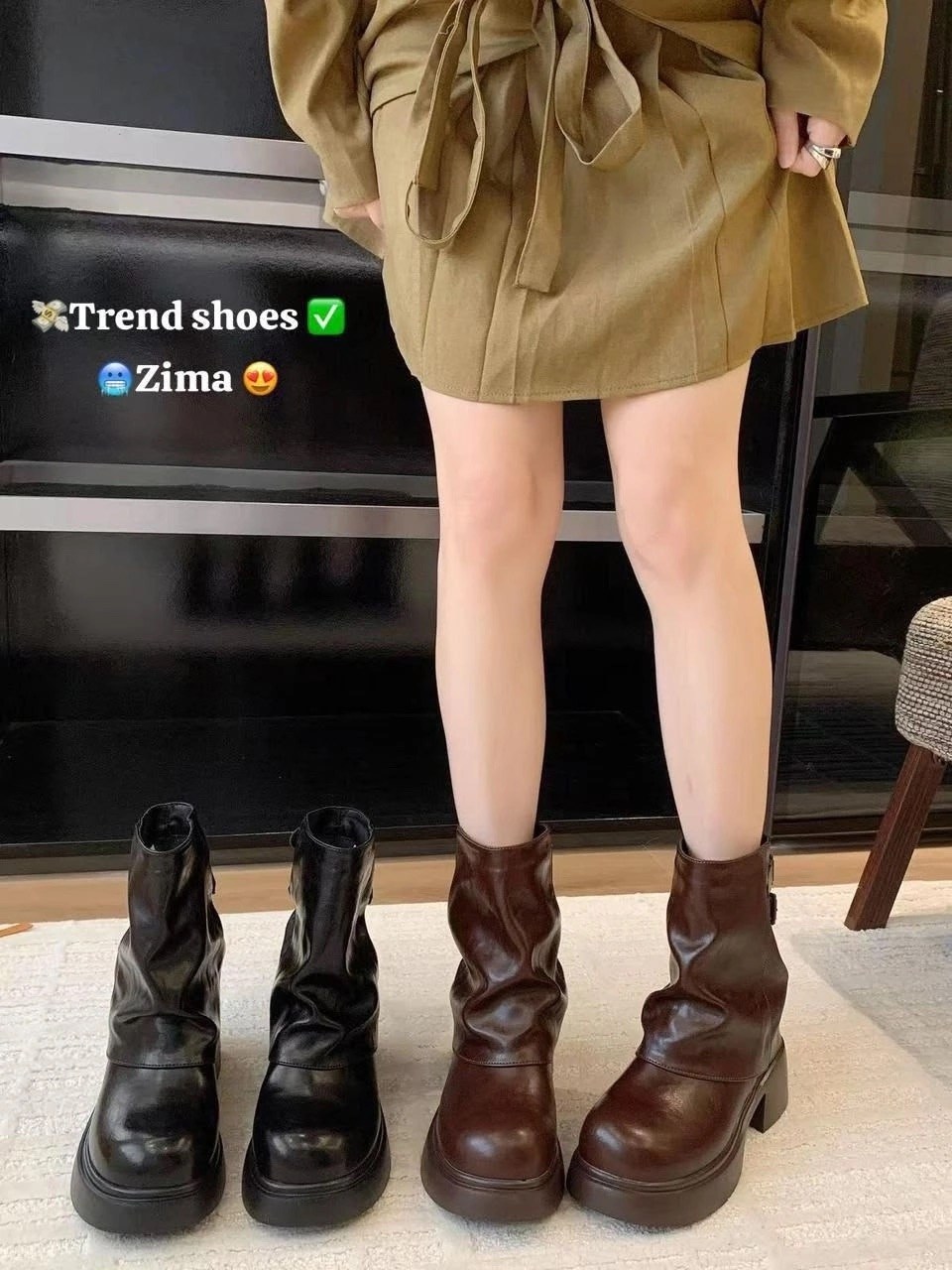 ,женские ботинки,короткие сапоги,женские ботильоны на платформе,ботинки модные