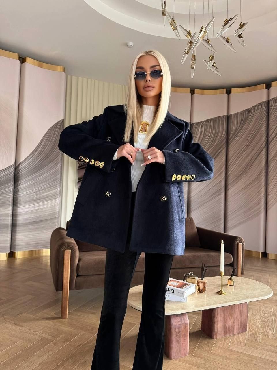 шерстяное пальто,стиль одежды,короткое пальто,пальто бушлат женское