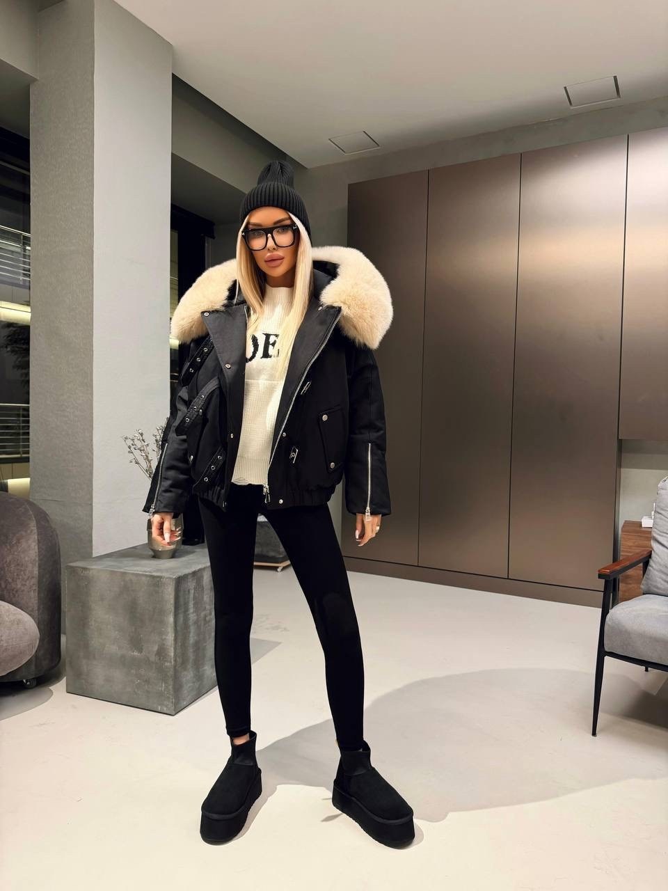 зимняя куртка,зимняя куртка женская,куртка с натуральным мехом,парка с меховым,женский пуховик