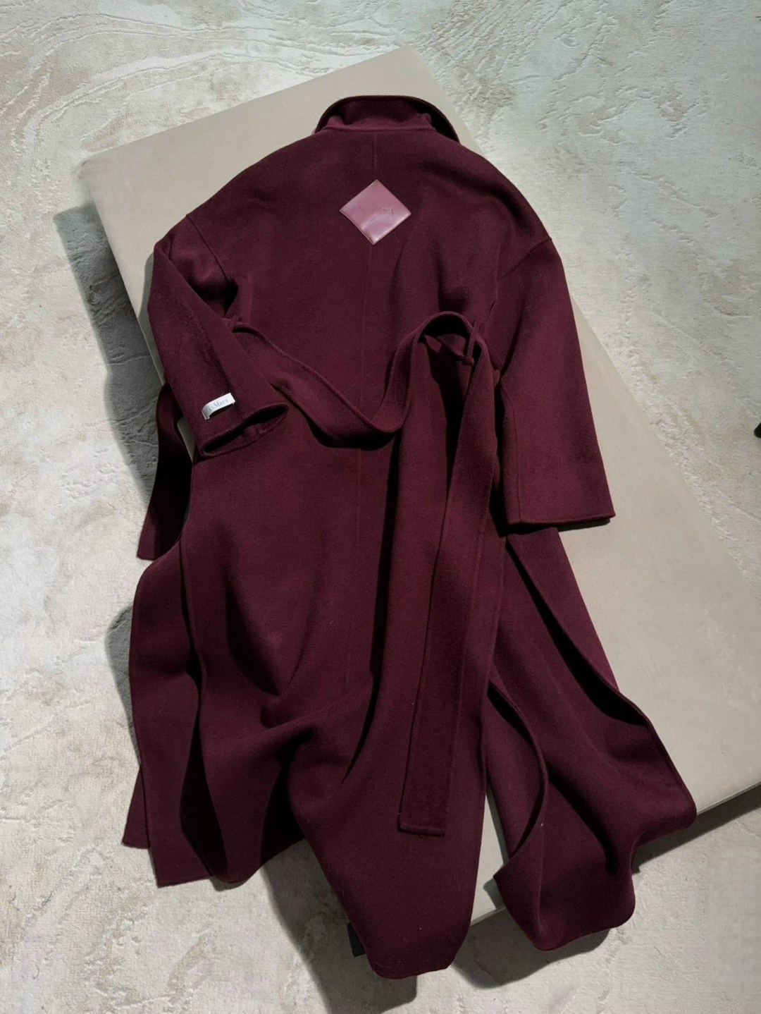 пальто оверсайз,бордовое пальто,пальто,женское удлиненное кашемировое пальто с большим воротником,пальто для женщин