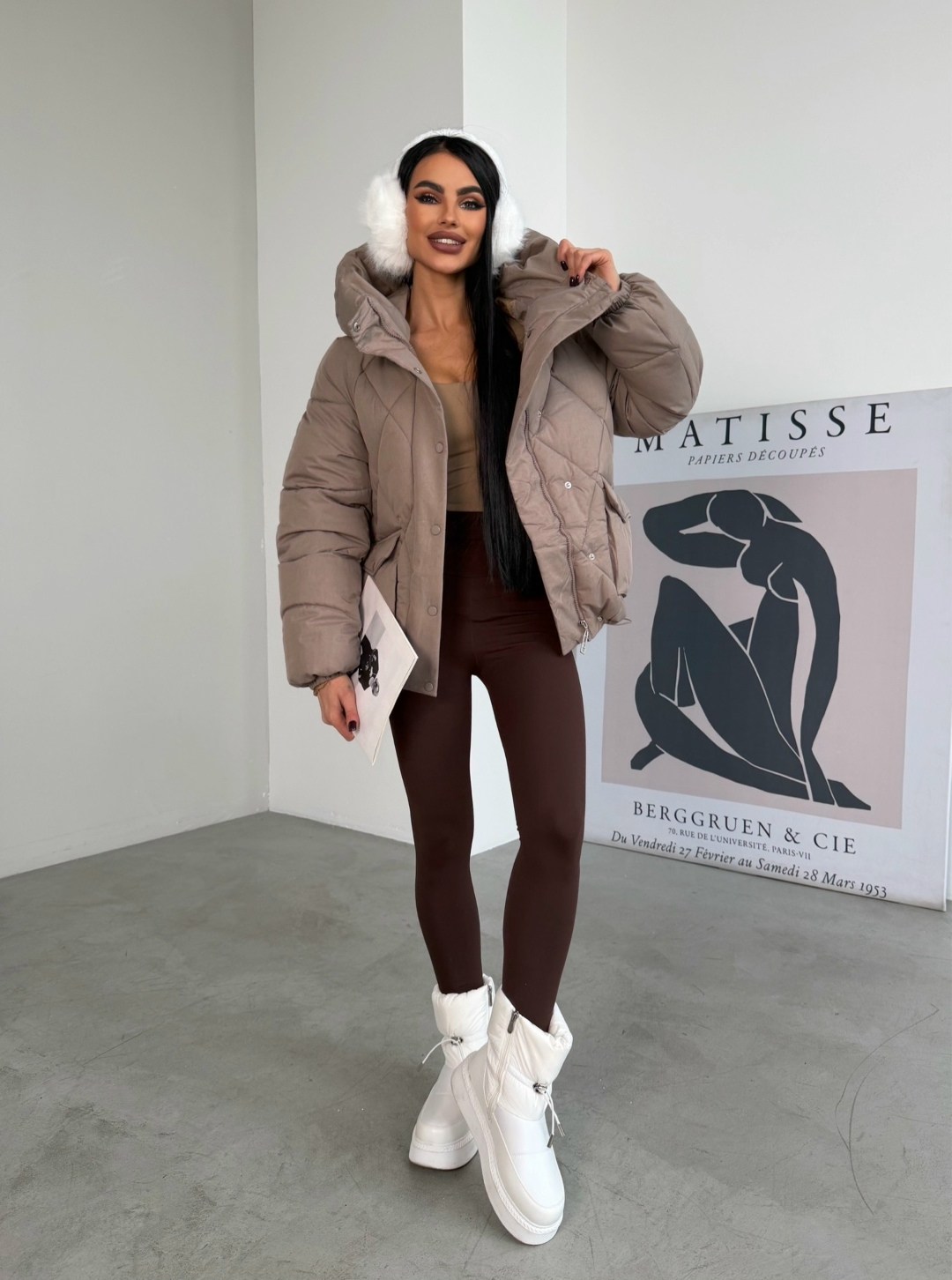 демисезонная куртка,куртка женская,куртка женская голубая,куртка зимняя оверсайз с капюшоном by button,куртка оверсайз