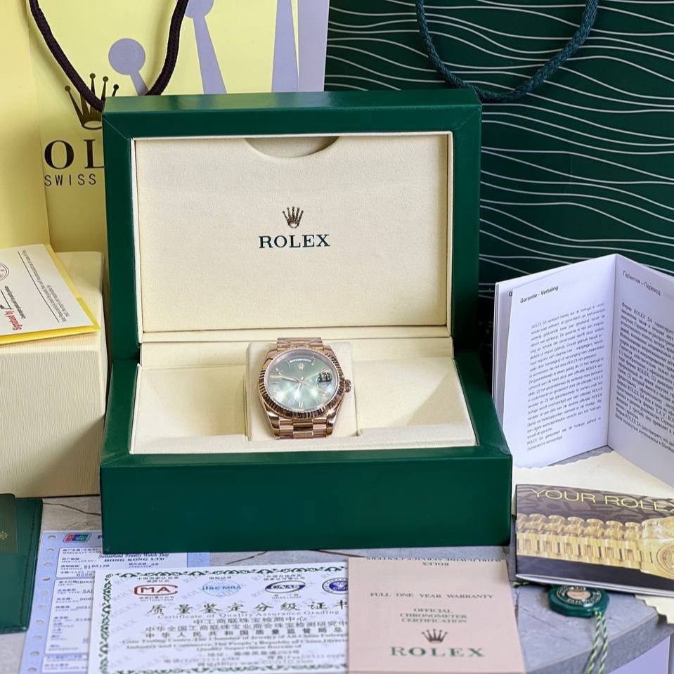 rolex day date 40 green,rolex oyster,часы rolex day-date 40,rolex day date,rolex day