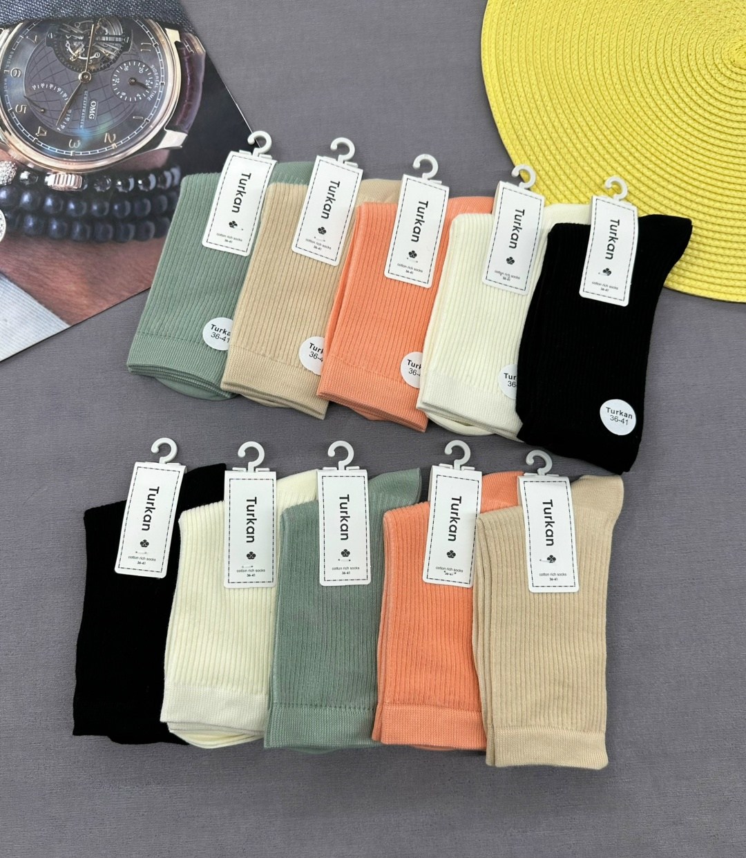 носки женские короткие набор 10 пар хлопок,носки женские 10 пар,носки женские,носки комплект,комплект носки женские