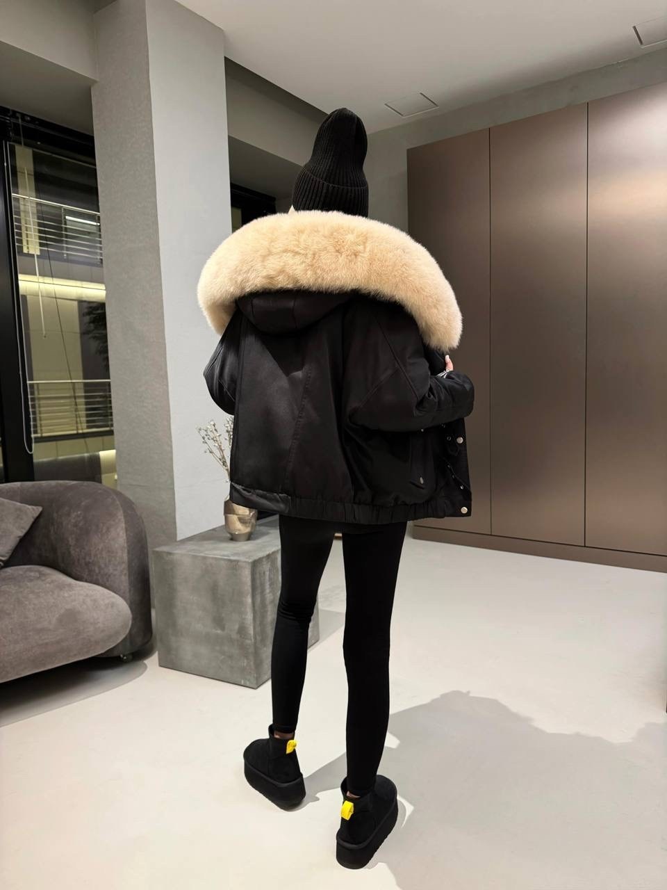 зимняя куртка,женский пуховик,зимняя куртка с мехом,парка с меховым,куртка