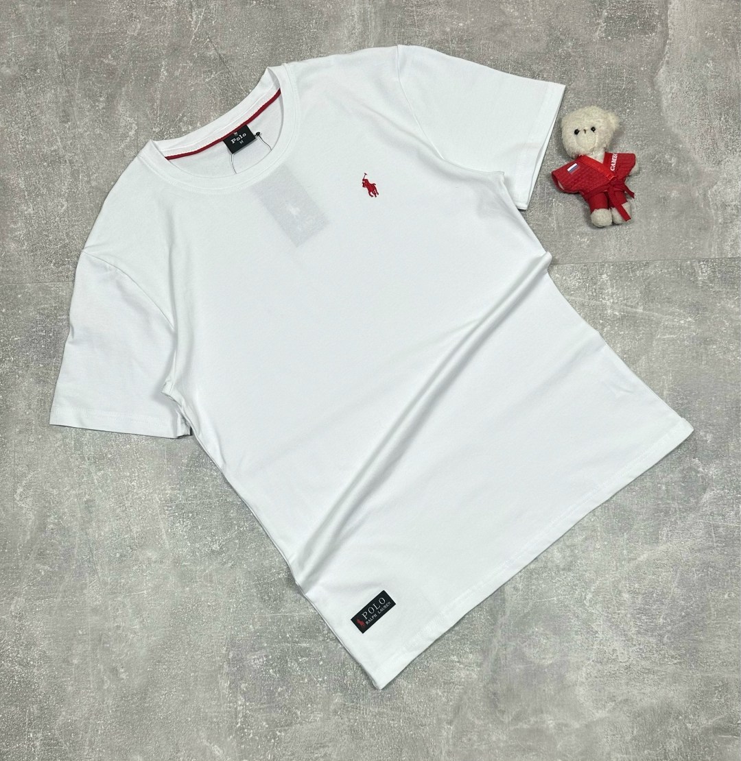мужская футболка белая,футболки для мужчин,мужская футболка,polo ralph lauren футболка