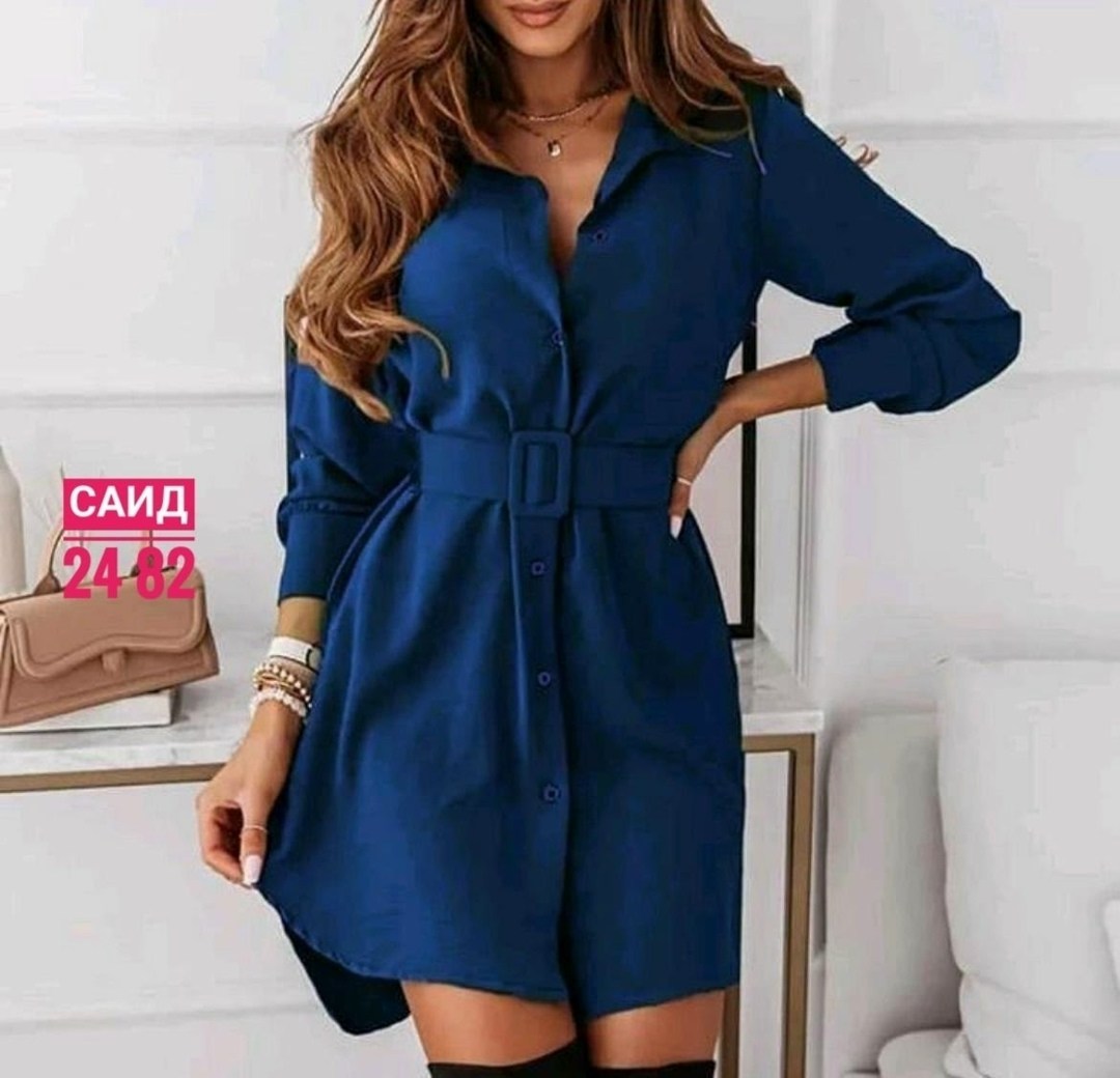 платье с отложным воротником,женское платье рубашка,платье рубашка с поясом,платье рубашка,платье рубашка с длинными рукавами