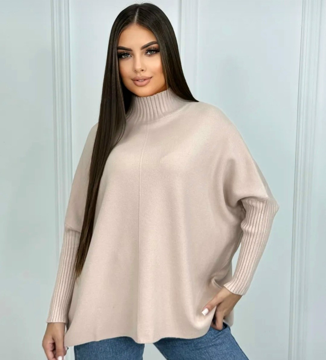 джемпер оверсайз,женские джемпера,джемпер с горлом,свитер женский кофта,красивая кофта