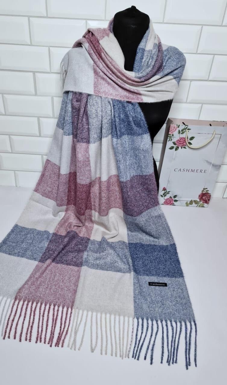 шарф длинный осенний теплый кашемир палантин,голубой кашемировый палантин,палантин кашемир,палантин теплый женский,палантин женские