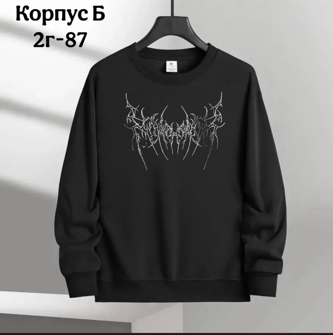 белая толстовка,свитшот женская,повседневный свитшот,толстовка с круглым вырезом,толстовки женская