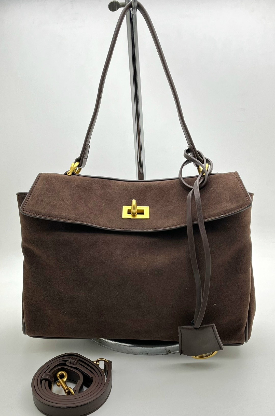 сумка в образе balenciaga размер 35 х 25 x 10 см замша,замшевая сумка,сумка женская натуральная замша,сумка женская замшевая,сумка замшевая коричневая