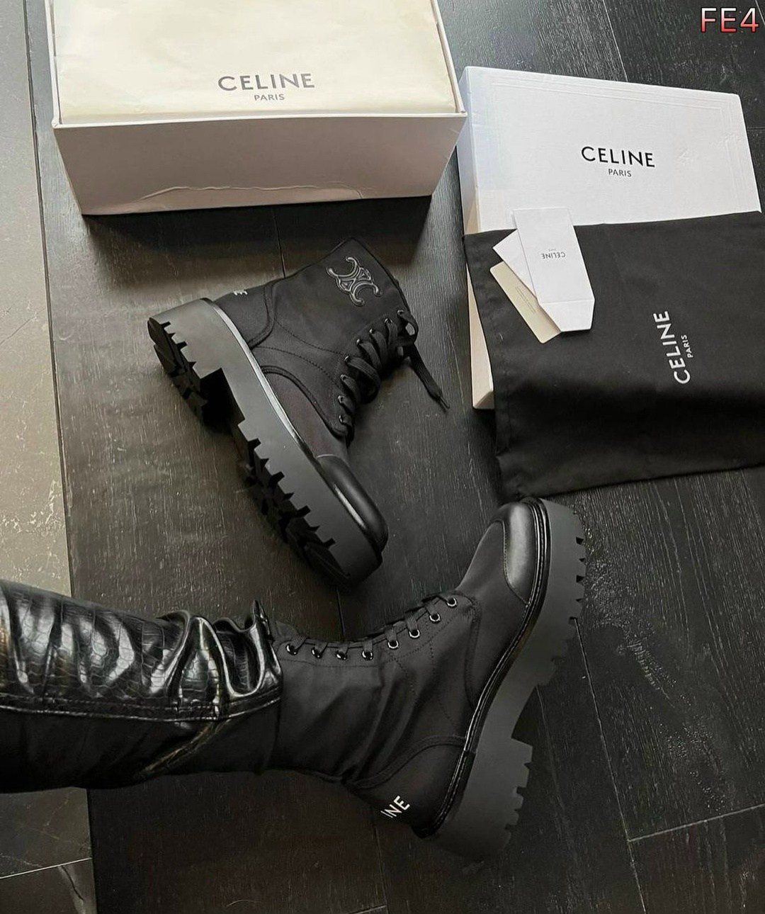 ботинки celine женские,celine ботинки,ботинки celine женские на шнуровке,celine женские кожаные ботинки premium,ботинки celine 2025